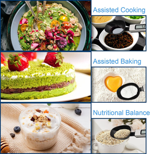 Digital Measuring Spoon Scale – Precise Kitchen Food Scale for Cooking & Baking